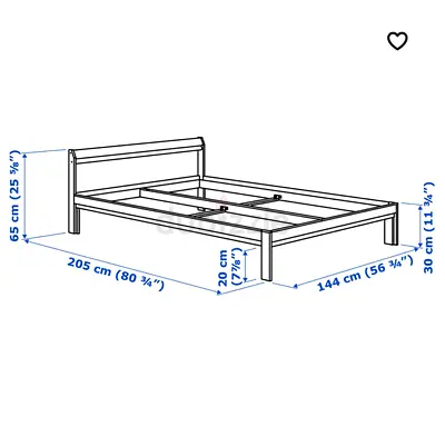 Double Bed Wooden