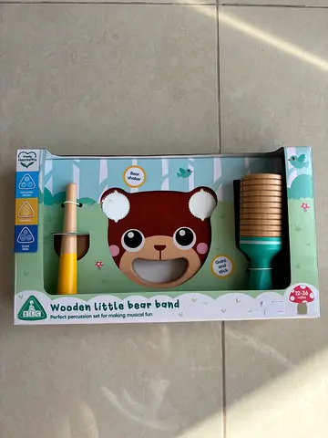 ELC wooden little bear band