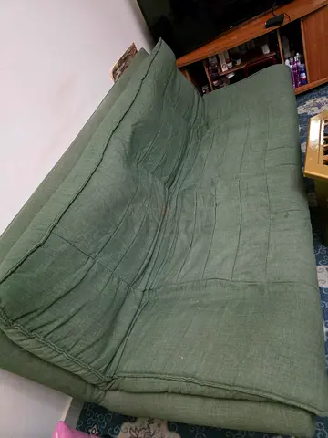 Comfortable Green Sofa and tea table for Sale