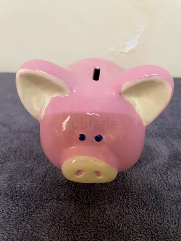 Cute Pink Piggy Bank