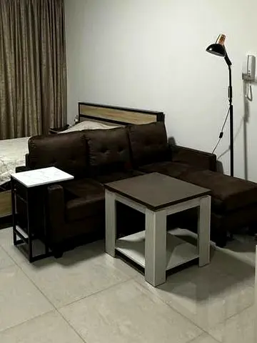 Cozy Sectional Sofa with Modern Coffee Table