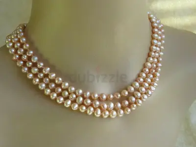 Beautiful Multi-Strand Pearl Necklace