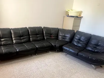 Leather lounge
