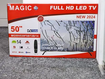 Brand New 50 Magic Full HD LED TV - 2024 Model