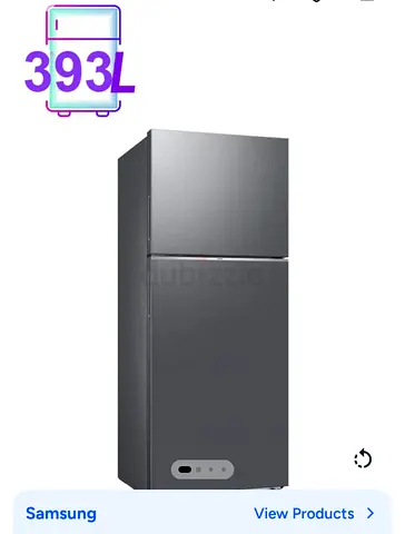 Samsung 393L Double Door Fridge