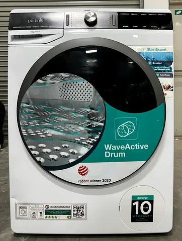 New Gorenje Washing Machine 10-Kg Washer WS168LNST / PS15/5716X without Box