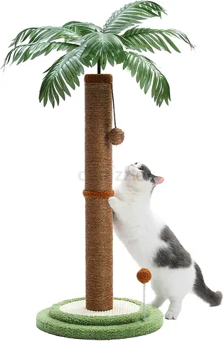 Cat Scratching Post 85cm Tall Scratching Post for Indoor Cats Large with Sisal Rope Cat Scratcher fo