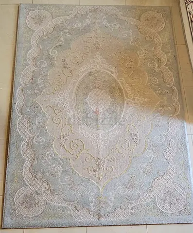 Elegant Overdyed Vintage Area Rug