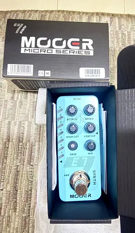 For Sale or Trade Mooer E7 Synth Micro FX Pedal