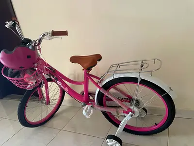 Charming Pink Bicycle for Kids