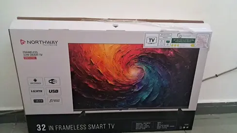 Brand New Northway 32 Frameless Smart TV