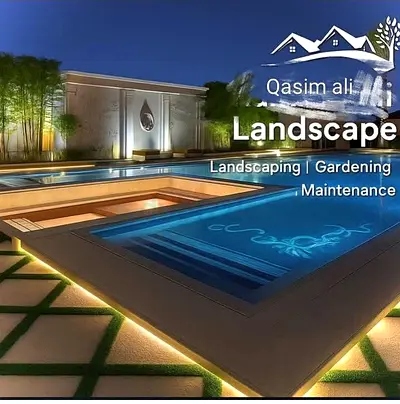 Landscape garden and mantanince