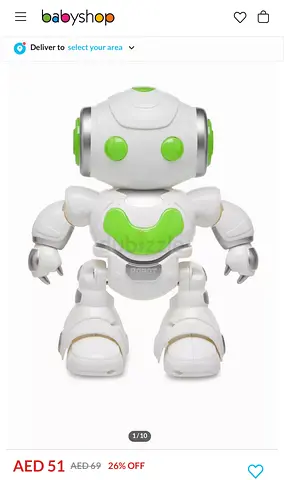 Interactive Learning Robot Toy