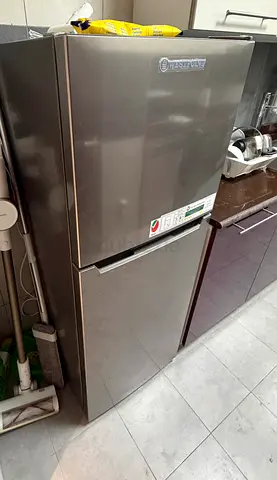 Modern Silver Refrigerator for Sale
