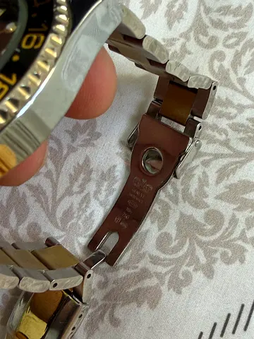 Stylish Mens Sport Watch with Dual Tone Bracelet