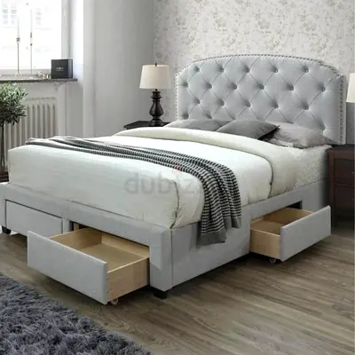 New Customise Twin Size Bed with 4 Storage Drawers - Premium Quality