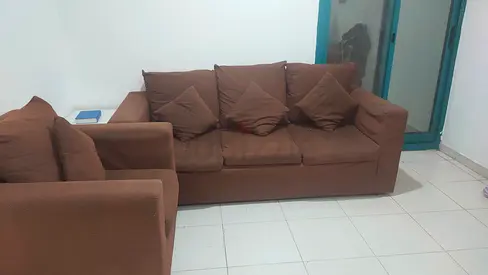 Comfortable Brown Sofa Set for Sale