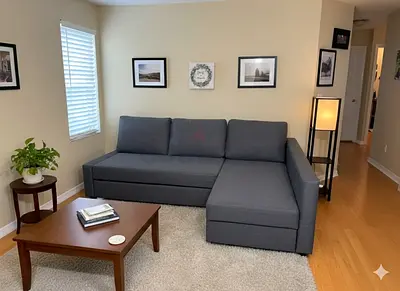 Comfortable Grey Sectional Sofa for a Cozy Living Room