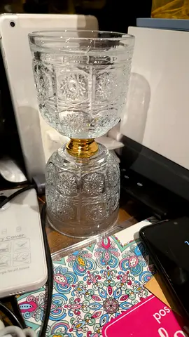 Vintage Glass Trophy Cup