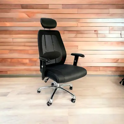 Extra Large Size Adjustable Height, Tilt Function, Comfortable Black Office Chair for Sale