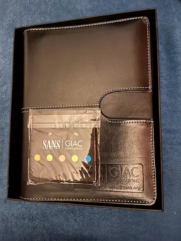 Stylish Leather Notebook with Accessories