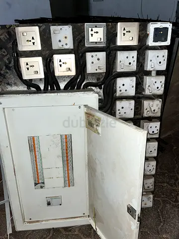 Electrical Distribution Board with Multiple Outlets