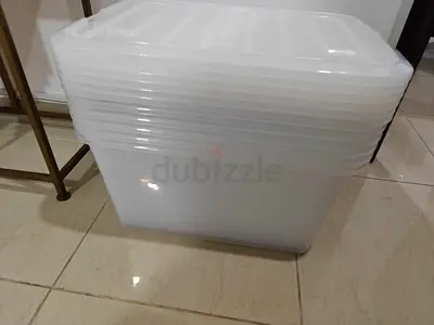 Big Plastic Containers (6 Packs)