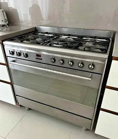 Smeg Top Gas oven Electric cooker 90 by 60cm