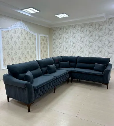 Comfortable and Elegant L-Shaped Sofa