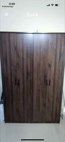 Modern Wooden Wardrobe with Sleek Finish