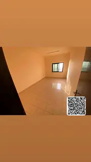 For annual rent: One bedroom, living room, and bathroom in Ajman Corniche with direct sea view.