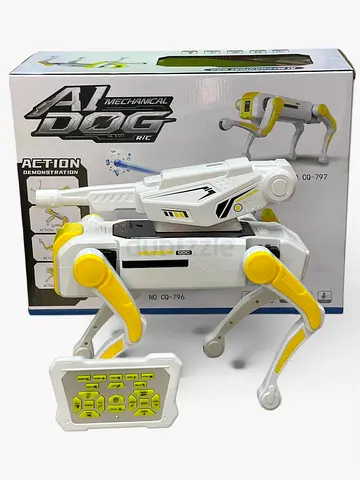 AI Mechanical Dog RC Smart Robot Toy with Remote Control