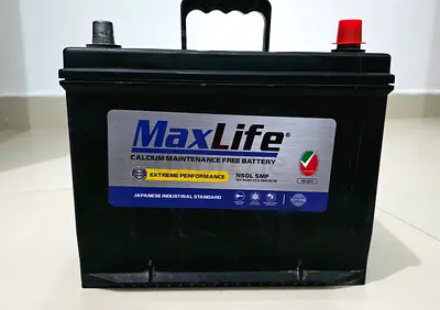 MaxLife 12V Car Battery - N50L SMF 12V 50A