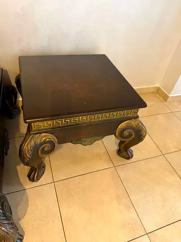 Three wooden tables for sale