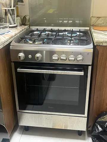 Whirlpool brand like new full gas cooker 60/60cm good working free delivery