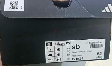 Adidas Adizero RS15 Pro FG Football Boots