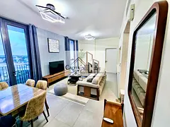 Urban Elegance Redefined: Fully Furnished Modern 2BHK with 3 Washrooms at Boulevard 3, Aljada 🏙