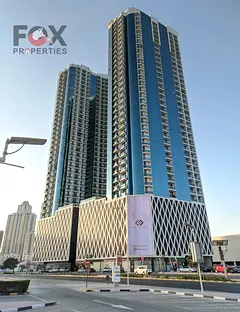 2-bedroom apartment for sale in Al Waha Towers Ajman, 1,466 sq.ft, balcony, parking, gym &amp; pool 