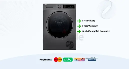 LG Dryer 8kg with 1 year warranty | Brand new