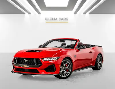 FORD MUSTANG CONVERTIBLE SOFT TOP GT PREMIUM - 2024 - GCC - AL TAYER WARRANTY AND SERVICE CONTRACT