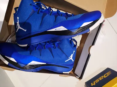 Nike Air Jordan Flight Sneakers in Vibrant Blue