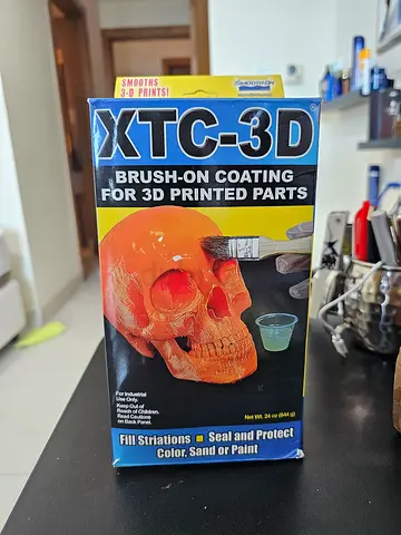 XTC-3D Brush-On Coating for 3D Printed Parts