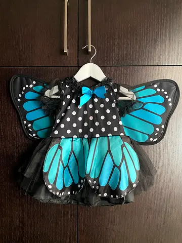 Girls Butterfly Costume Dress BRAND NEW