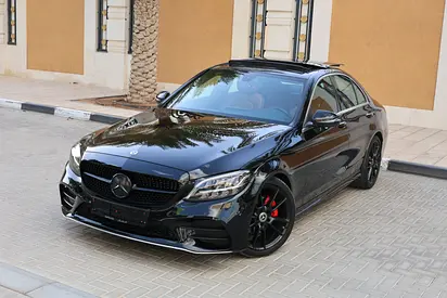 MERCEDES-BENZ C200-2021-70000KM-UNDER WARRANTY-GCC SPECS