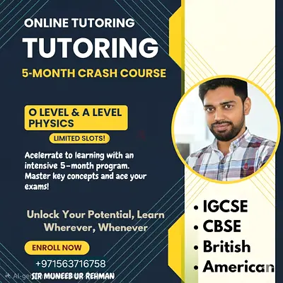 Maths and Physics Tutor
