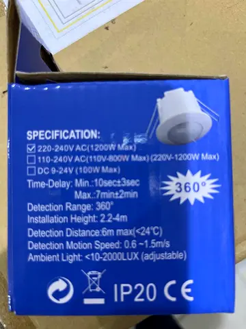 Smart Motion Sensor Light for Enhanced Home Safety