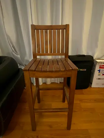 High kitchen chair
