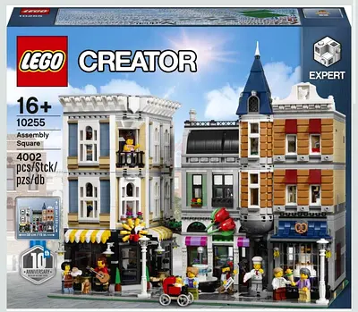 LEGO Creator Assembly Square 10255 Building Blocks Toy Set (4,002 Pieces)