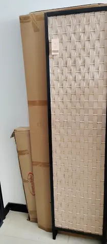 Erela 4-Panel Wood Room Divider (Pan Home)