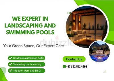 Garden Maintenance AMC / Swimming Pool Cleaning